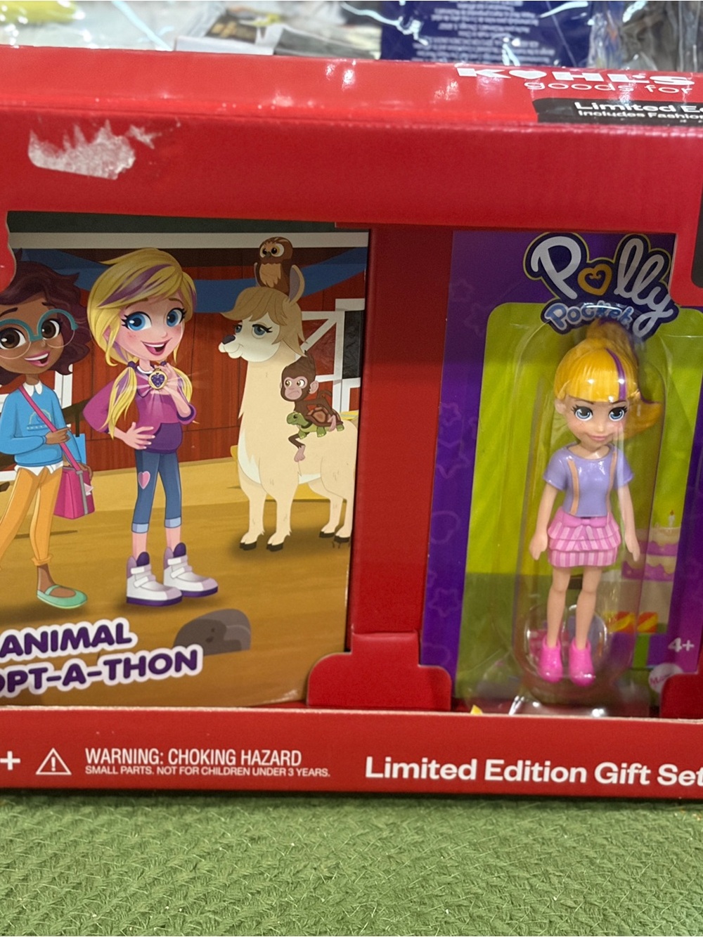 Polly Pocket Girls Purple & Pink Fashion Doll - Limited Edition